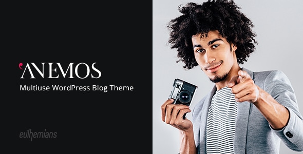 Anemos - A Multiuse Blogging WordPress Theme Logo
